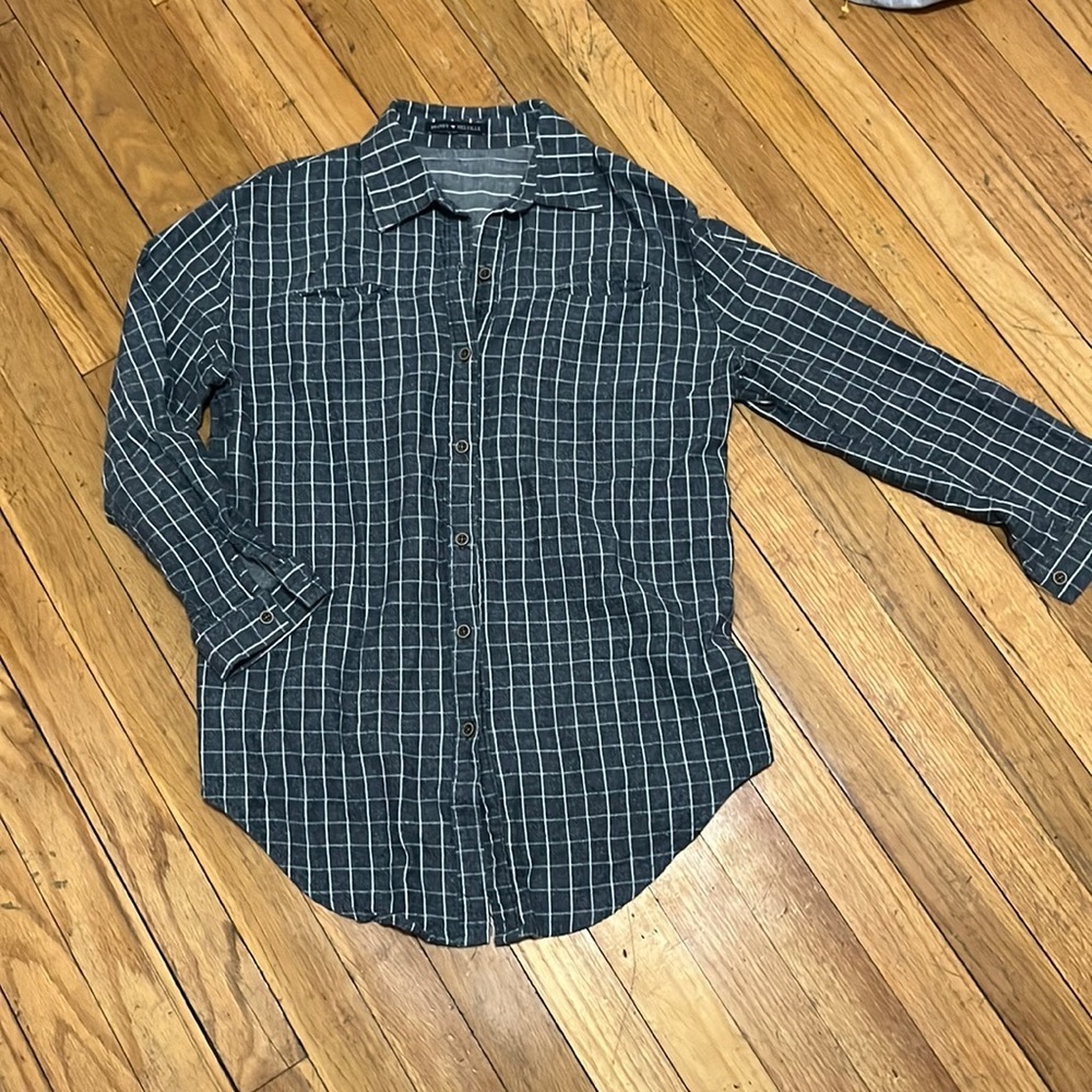 Brandy Melville light shacket button down